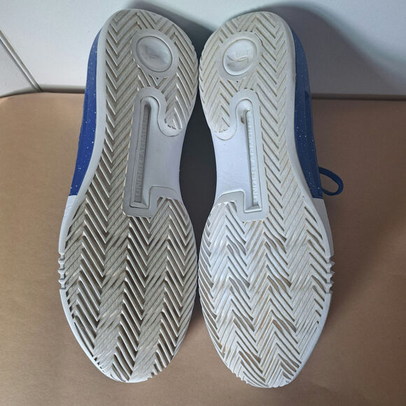 Under Armour Drive 4 Low Blue and White Basketball Shoes Men's Size 14 - Picture 6 of 8